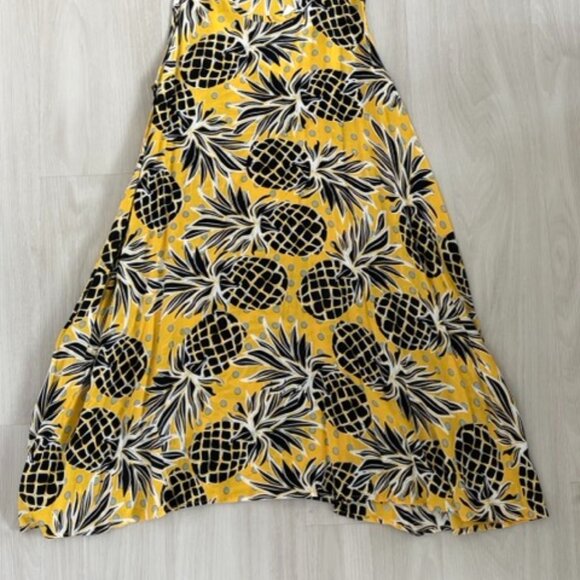 Ava Sky Honolulu Fighting Eel Pineapple Print Mini Dress NWT (Large) - Picture 4 of 4
